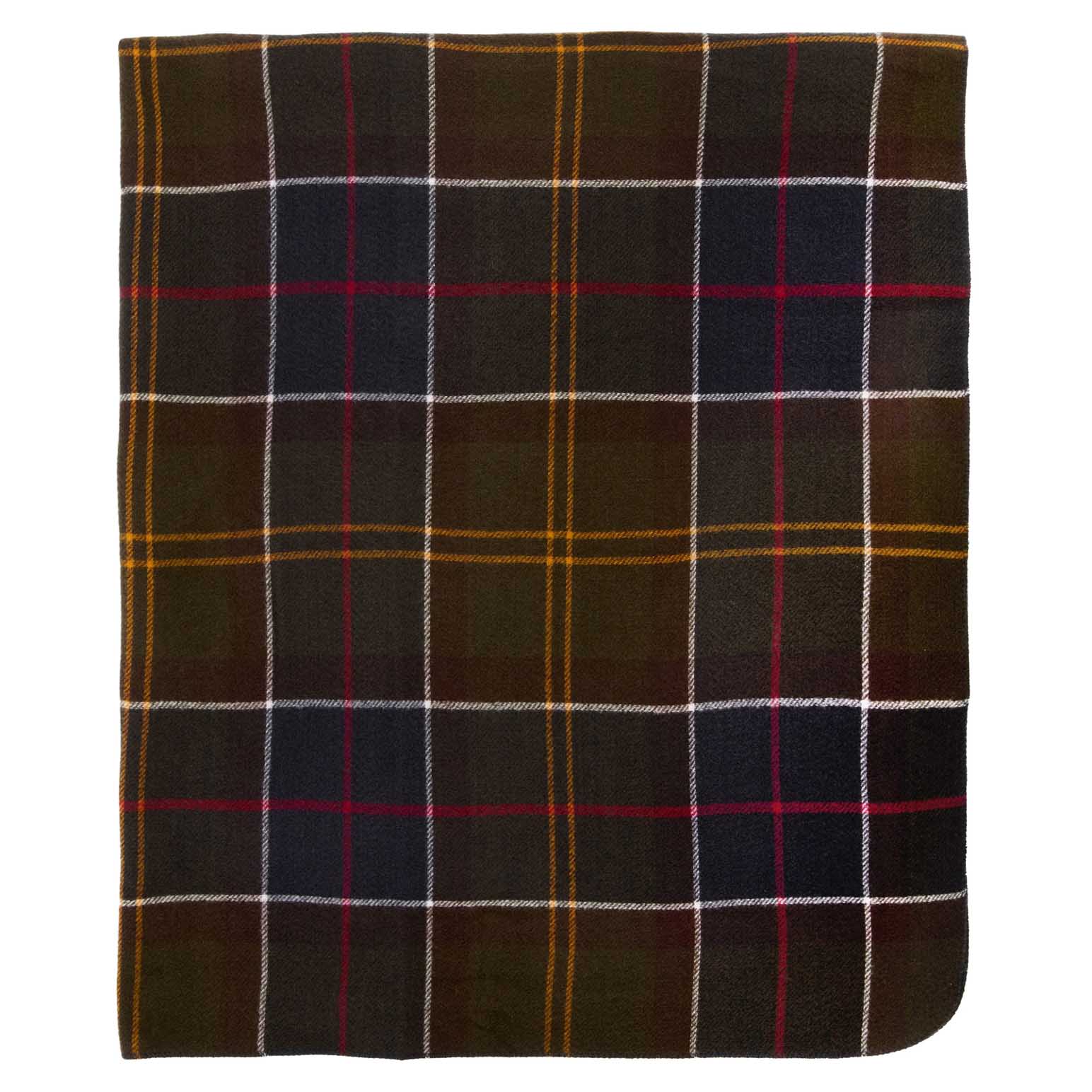 Barbour Dog Tartan Blanket
